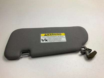 Right Passengers Side Gray Sun Visor OEM For 2005-2007 Kia Sorento 852023E071CY
