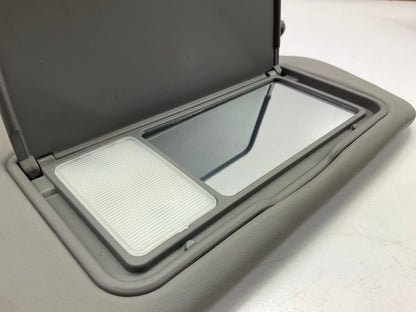 NEW Right Sun Visor, Gray, OEM For 2007-09 Kia Sorento W/O Sunroof 852023E075CY