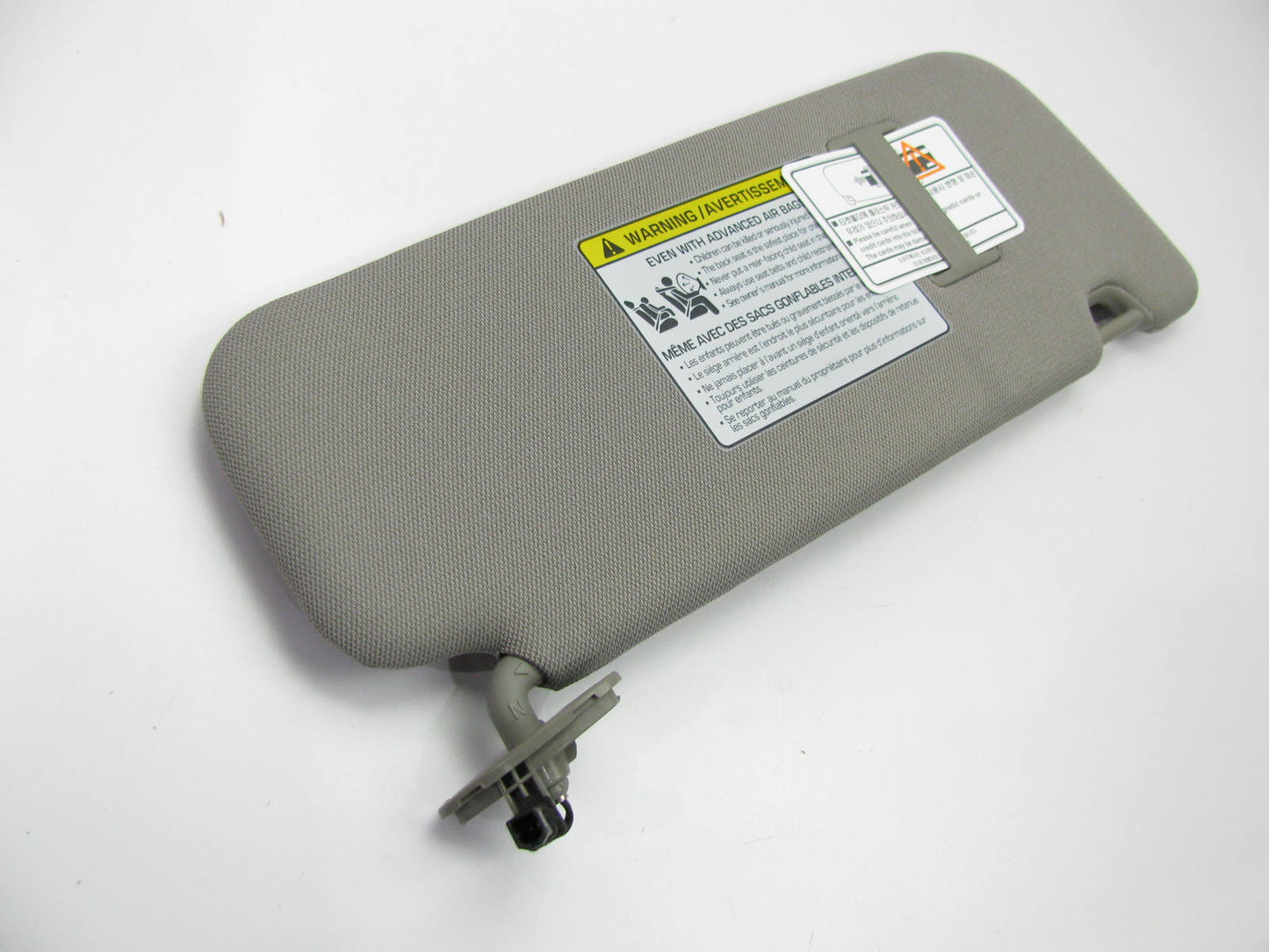 NEW Left Drivers Gray Sun Visor OEM For 2015-21 Sedona W/O Sunroof 85210A9200GBU