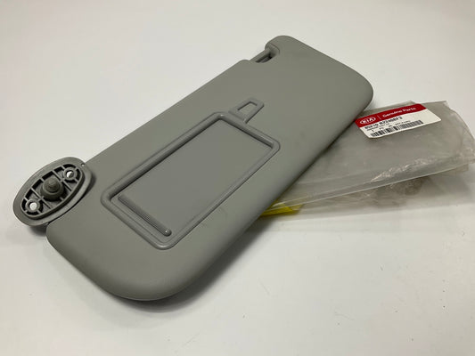 NEW Left Drivers Side Sun Visor, Gray OEM For 14-19 Kia Soul 85210B2240BF3