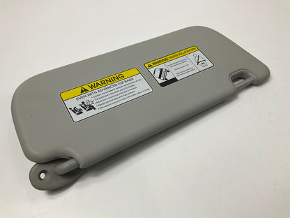 NEW Left Drivers Side Sun Visor, Gray OEM For 14-19 Kia Soul 85210B2240BF3