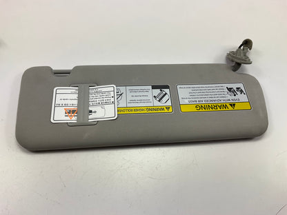 Left Driver Gray Sun Visor OEM For 2016-20 Kia Sorento W/ Sunroof 85210C6510BGA