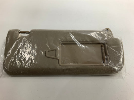 NEW Right Passengers Side Beige Sun Visor OEM For 11-13 Kia Sorento 852201U150J7