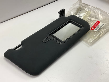 NEW Right Passengers Sun Visor Black OEM For 2013-2014 Kia Sorento 852201U455AMC