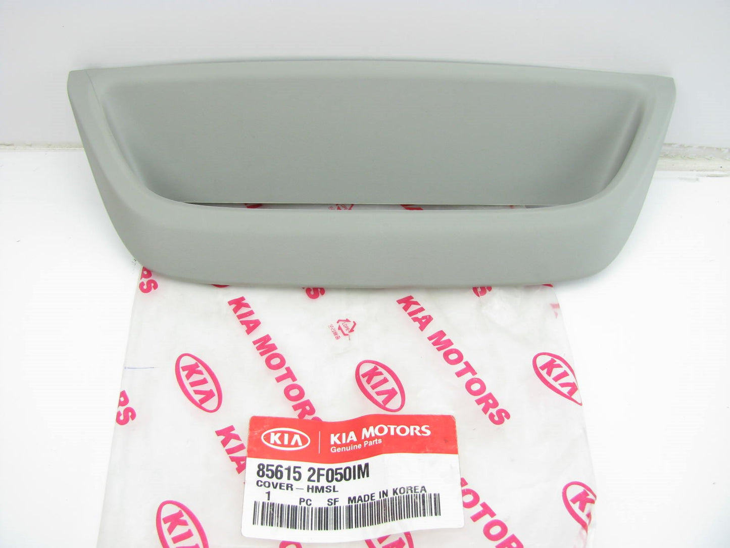 GRAY Rear Center HMSL High Mount Stop Light Cover Trim OEM For Kia 856152F050IM