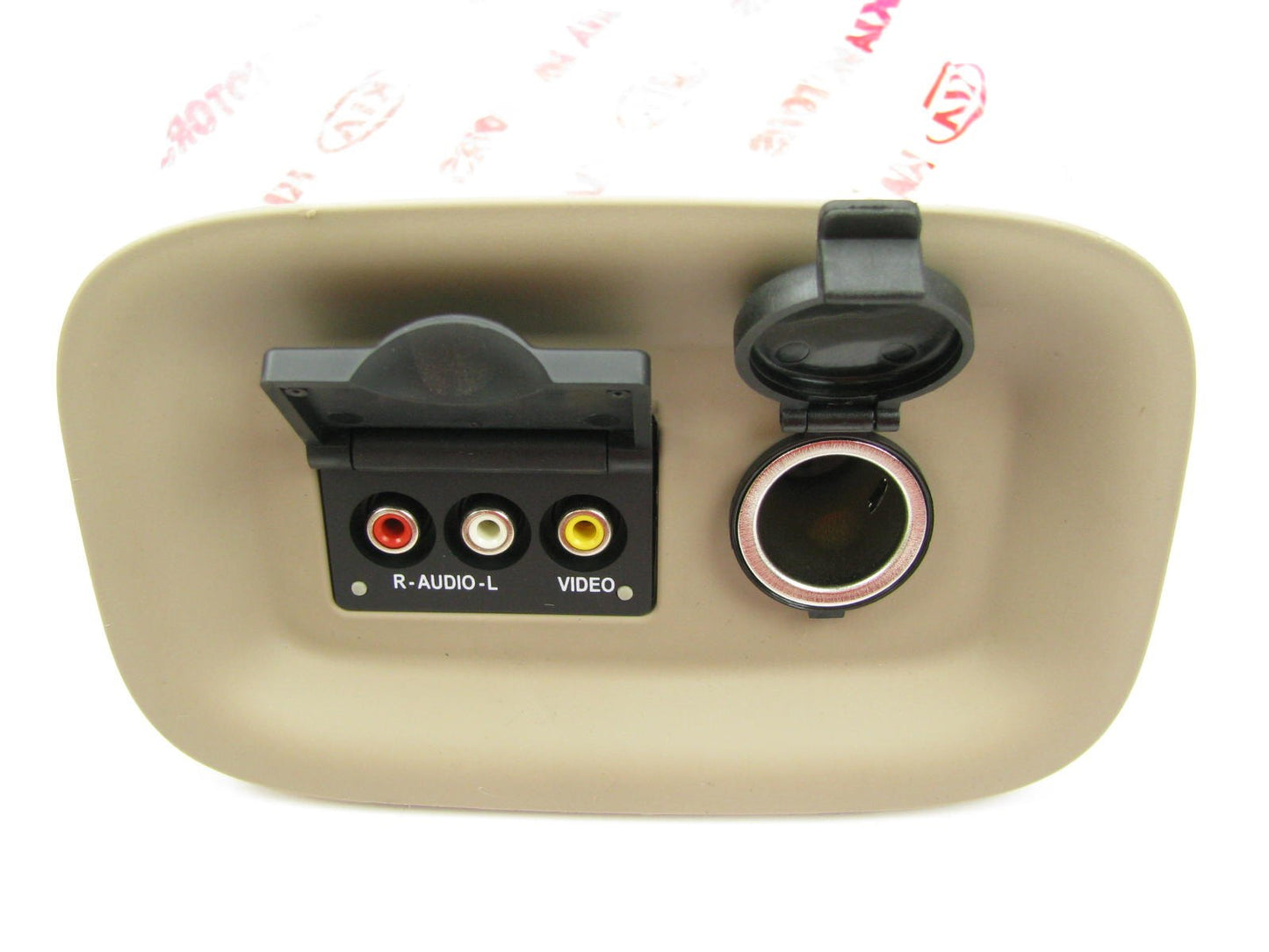 NEW OEM REAR LEFT A/V RCA Radio Input Audio Jack BEIGE For 2006-14 Kia Sedona