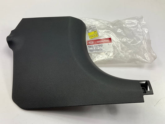 Front Right Passengers Interior Kick Panel, Black, OEM For 2016-2020 Kia Optima