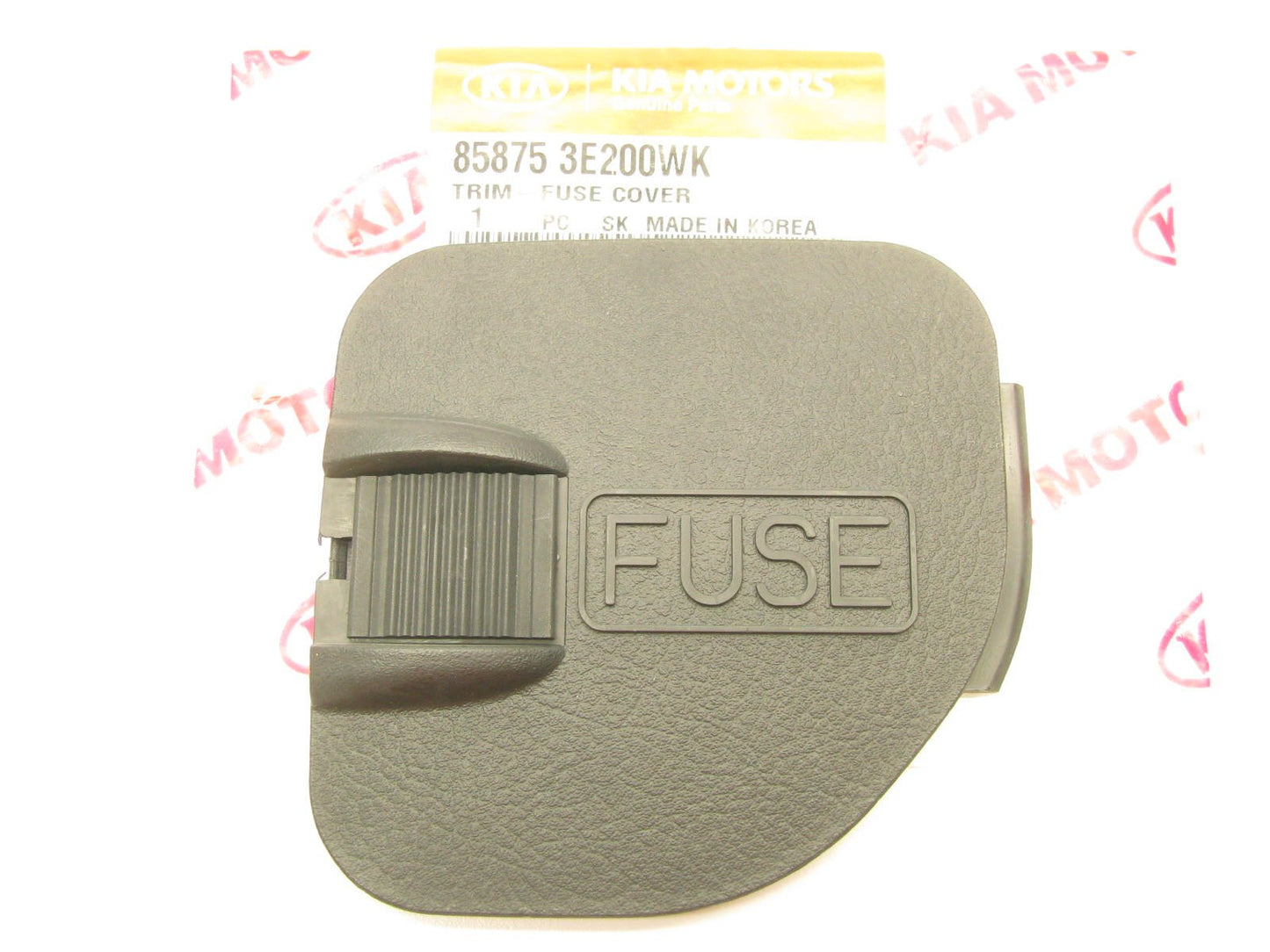 NEW - OEM 858753E200WK Fuse Box Cover Panel For 2007-2009 Kia Sorento