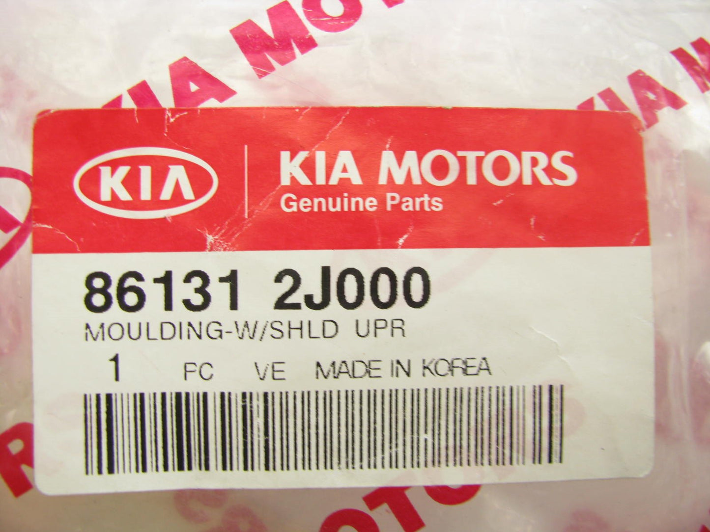 New Genuine Windshield Upper Moulding Trim Seal OEM For 2009 Borrego 861312J000