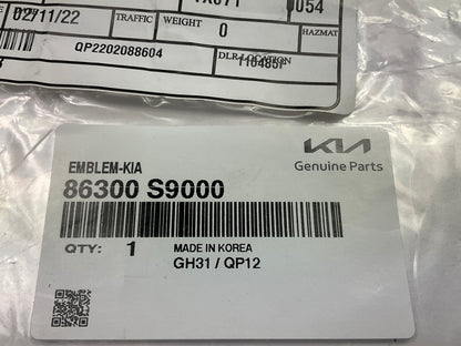 NEW GENUINE Front End Grille Emblem OEM For 2022-2023 Kia Telluride 86300S9000