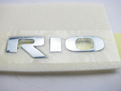 NEW GENUINE *Rio* Hatch Emblem OEM For 12-17 Kia Rio Hatchback 863101W000