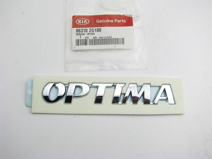 NEW Rear Trunk Deck Lid Nameplate Emblem Badge OEM For 2006-2008 Kia Optima