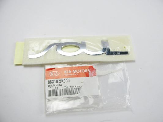 New Genuine Rear Hatch Emblem OEM For 2010-2013 Kia Soul 863102K000