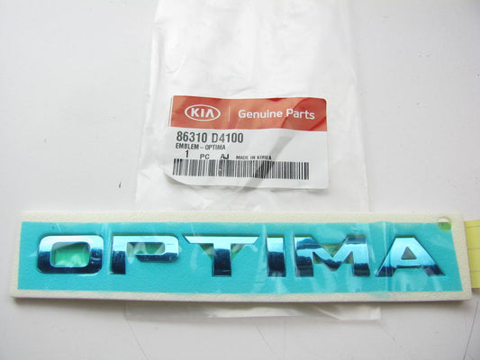 New OEM Rear Chrome Nameplate Trunk Emblem For 2016-2020 Kia Optima 86310D4100