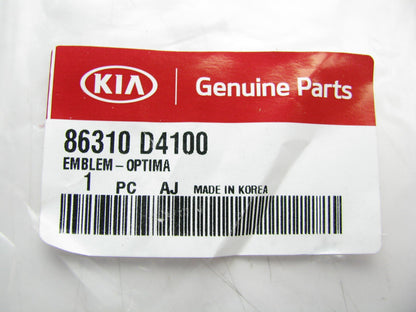 New OEM Rear Chrome Nameplate Trunk Emblem For 2016-2020 Kia Optima 86310D4100