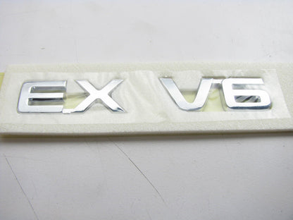 NEW - OEM 863111U000 EX V6 Hatch Liftgate Emblem For 2011-2013 Kia Sorento