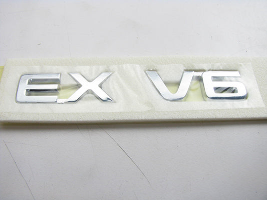 NEW - OEM 863111U000 EX V6 Hatch Liftgate Emblem For 2011-2013 Kia Sorento