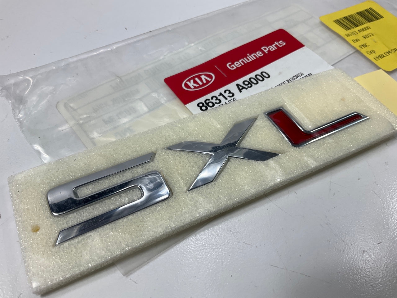 NEW GENUINE ''SXL'' Emblem OEM For 2015-2017 Kia Sedona 86313A9000