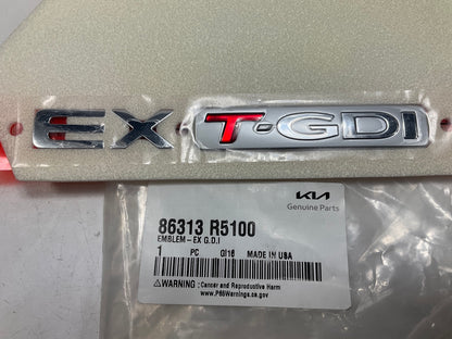 NEW ''EX T-GDI'' Emblem OEM For 2021-2023 Kia Sorento EX GDI 86313R5100