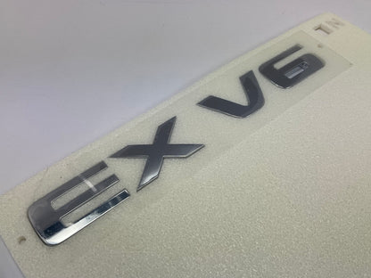 NEW - OEM 86313S9000 Rear Hatch ''EX V6'' Emblem For 2020-2022 Kia Telluride