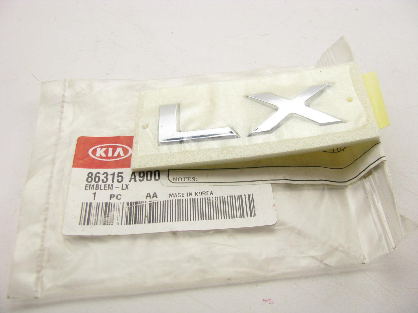 New Genuine Lift Tailgate *LX* Emblem Nameplate Badge OEM For 2015-21 Kia Sedona