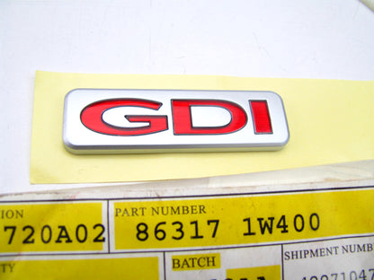 NEW GENUINE 863171W400 REAR GDI Emblem OEM For 2012-2017 Kia Rio