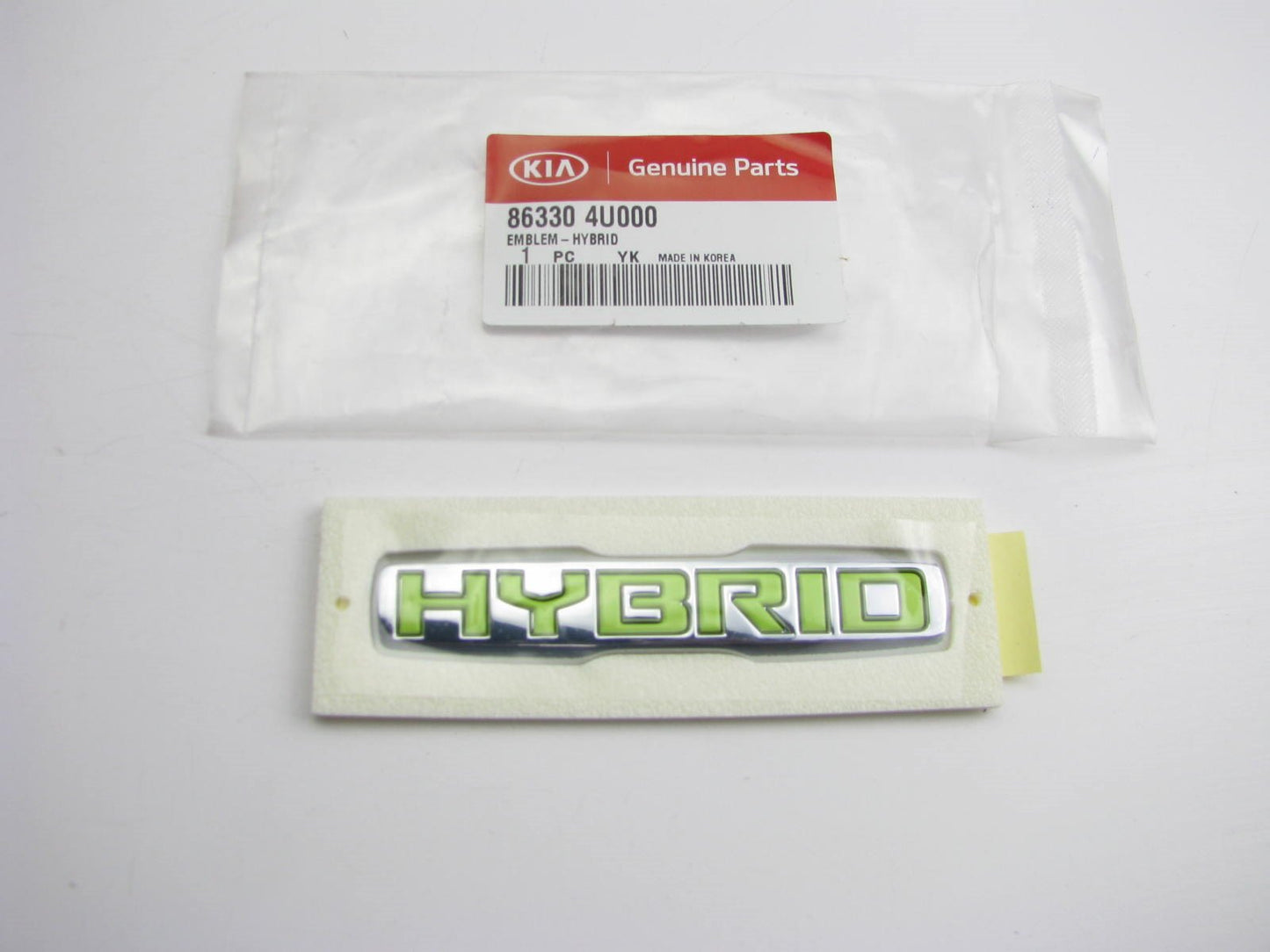 New Trunk Lid *Hybrid* Badge Emblem Nameplate For 11-13 Kia Optima HYBRID ONLY