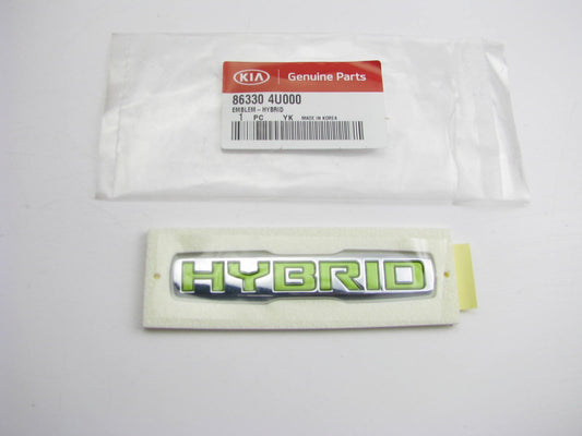 New Trunk Lid *Hybrid* Badge Emblem Nameplate For 11-13 Kia Optima HYBRID ONLY
