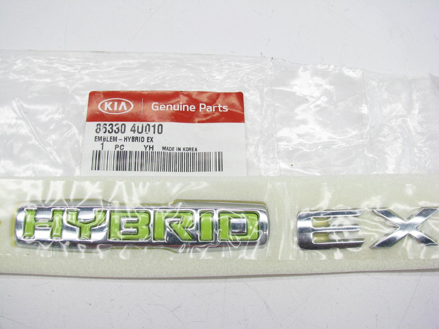 NEW REAR Trunk Lid ''Hybrid EX'' Badge Emblem OEM For 2011-2013 Kia Optima Hybrid