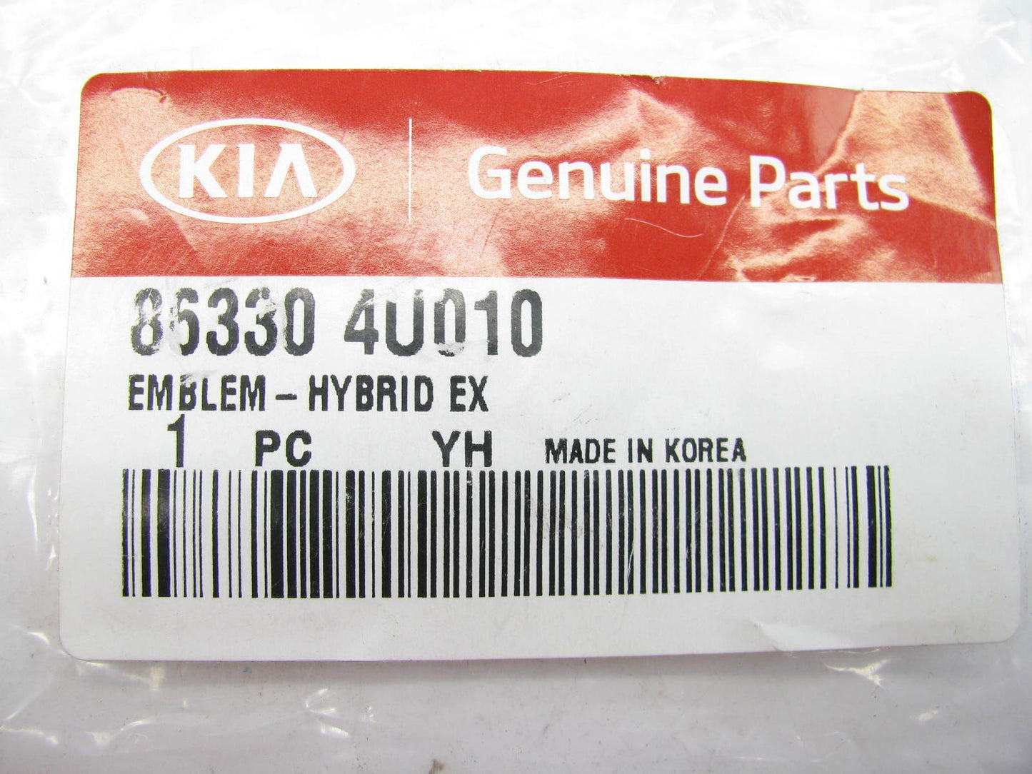 NEW REAR Trunk Lid ''Hybrid EX'' Badge Emblem OEM For 2011-2013 Kia Optima Hybrid