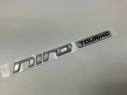 Niro Touring Liftgate Logo Emblem Nameplate OEM For 2017-21 Kia Niro 86332G5000