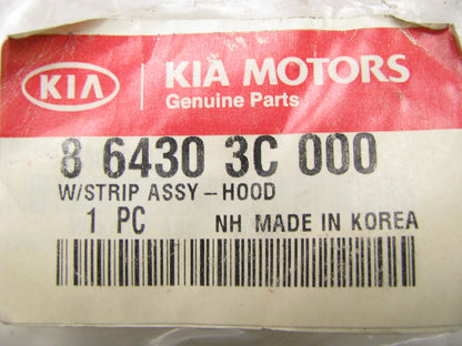 NEW GENUINE Front Hood Weatherstrip Seal OEM For 00-05 Kia Optima 864303C000
