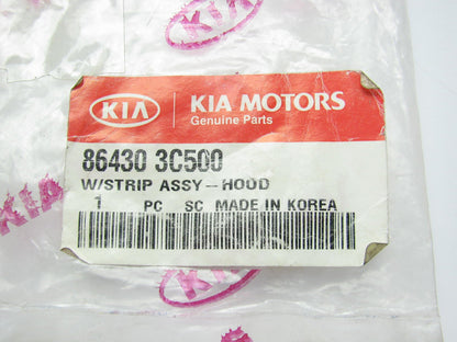 New Genuine Hood Weatherstip OEM For 2003-2006 KIA Optima  864303C500