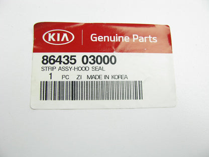 NEW GENUINE OEM Front Hood Weatherstrip Seal For 08-10 Kia Sportage 8643503000