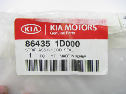NEW GENUINE OEM Front Hood Seal Gasket Strip For 2007-10 Kia Rondo 864351D000