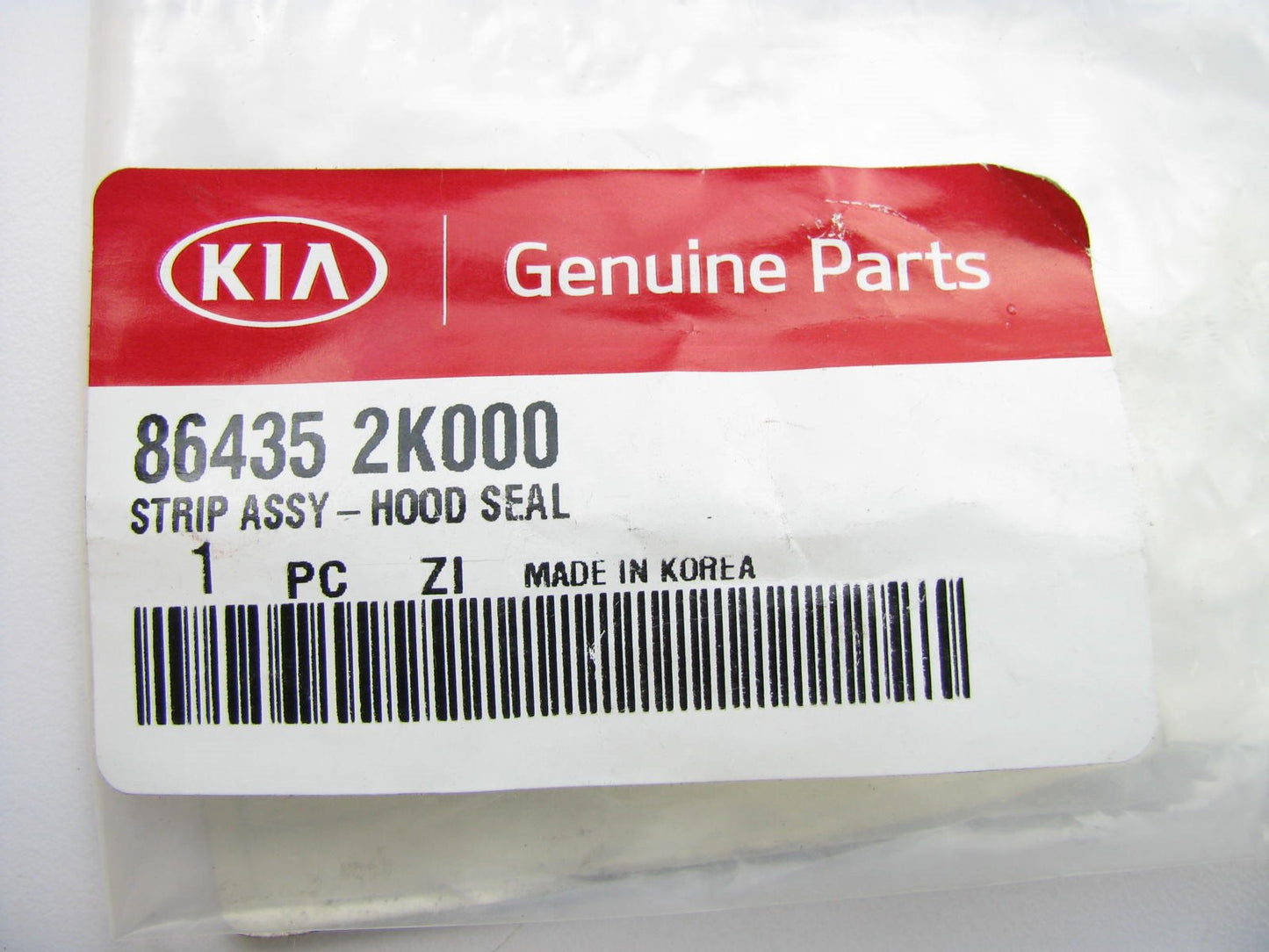 NEW Front Hood Weatherstrip Seal Gasket OEM For 10-11 Kia Soul 864352K000