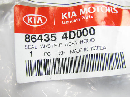 NEW GENUINE Front Hood Weatherstrip Seal OEM For 2006-2010 Kia Sedona 864354D000