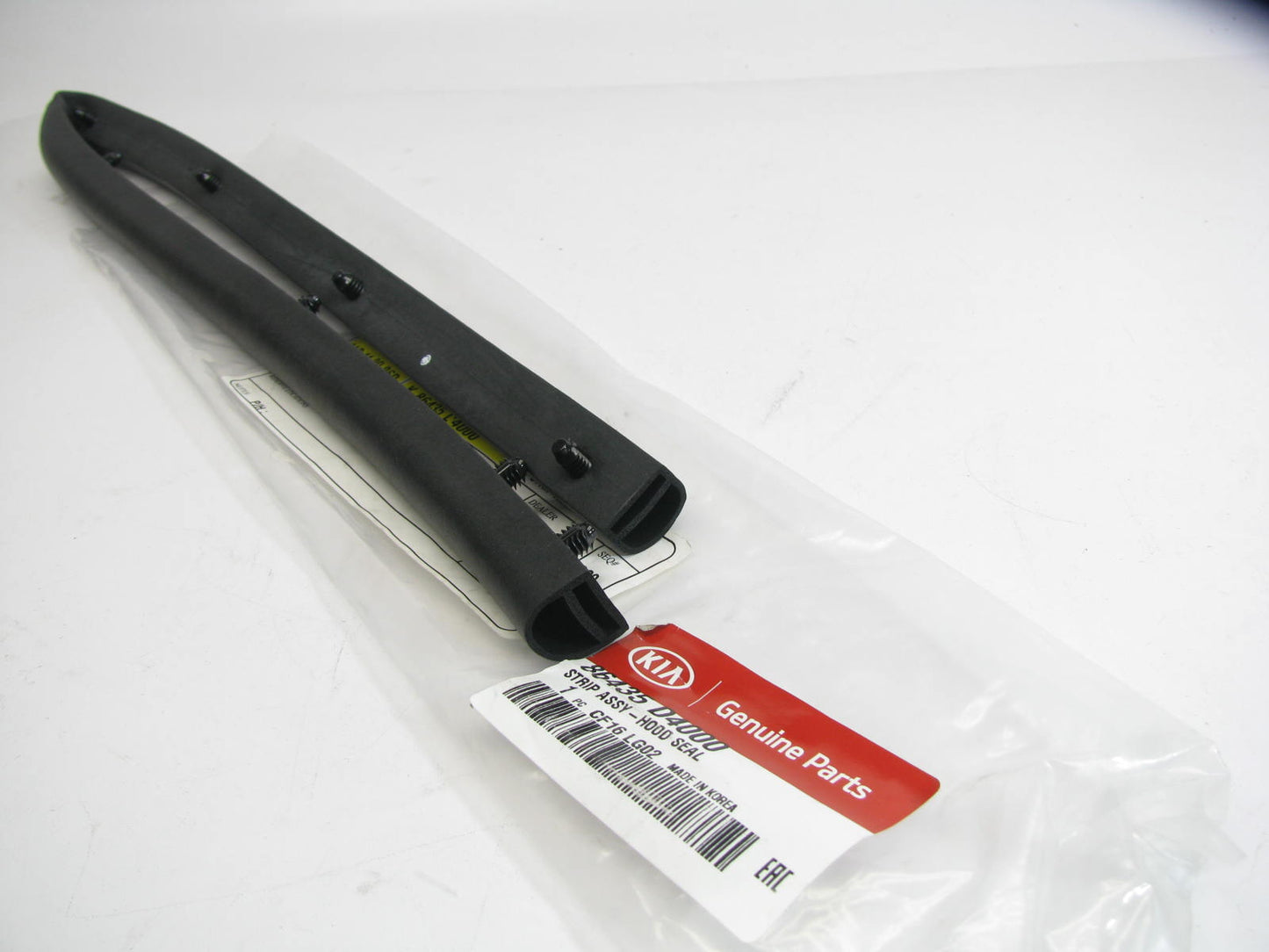 NEW - OEM 86435D4000 Front Hood Weatherstrip Seal For 2016-2020 Kia Optima