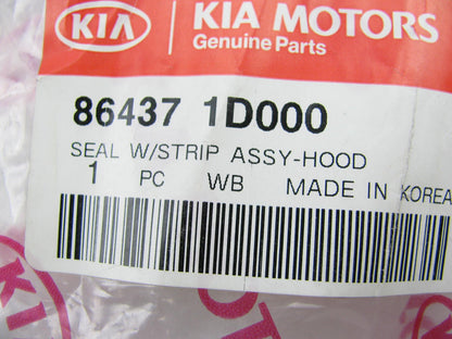 NEW GENUINE Front Lower Hood Weatherstrip Seal OEM For 2006-2011 Kia Rondo