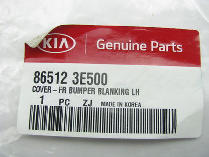 New Front Bumper Blanking Hole Cover Left Driver For 07-09 Sorento 865123E500