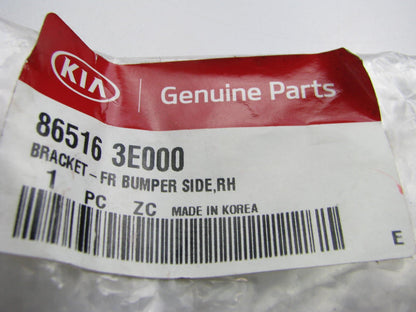 New Front Bumper Side Upper Bracket Right Passenger For 03-06 Sorento 865163E000