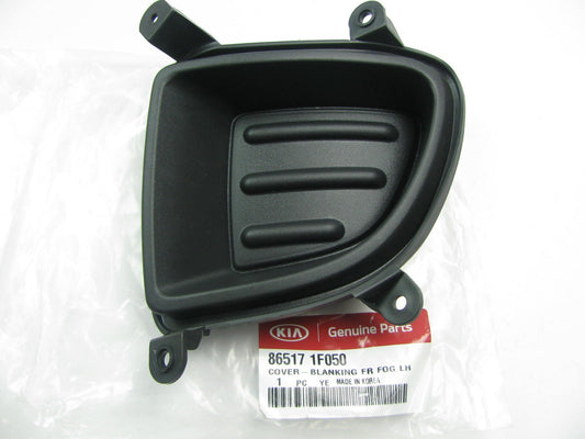NEW OEM For 05-08 Kia Sportage Front Bumper Fog Lamp Outer Left Cover Plate Trim