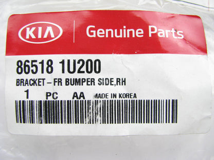 Front Bumper Lower Side Bracket Right Passengers For 2011 Kia Sorento 865181U200