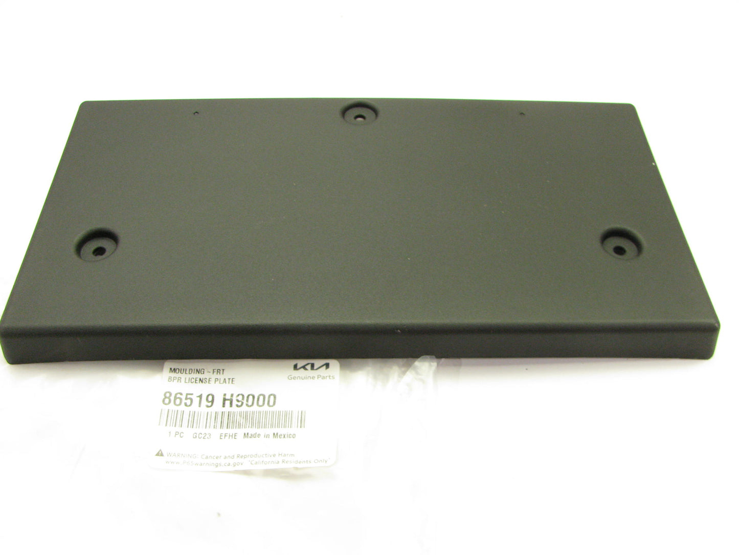 NEW GENUINE 86519H9000 FRONT Bumper License Plate Bracket OEM For 18-20 Kia Rio