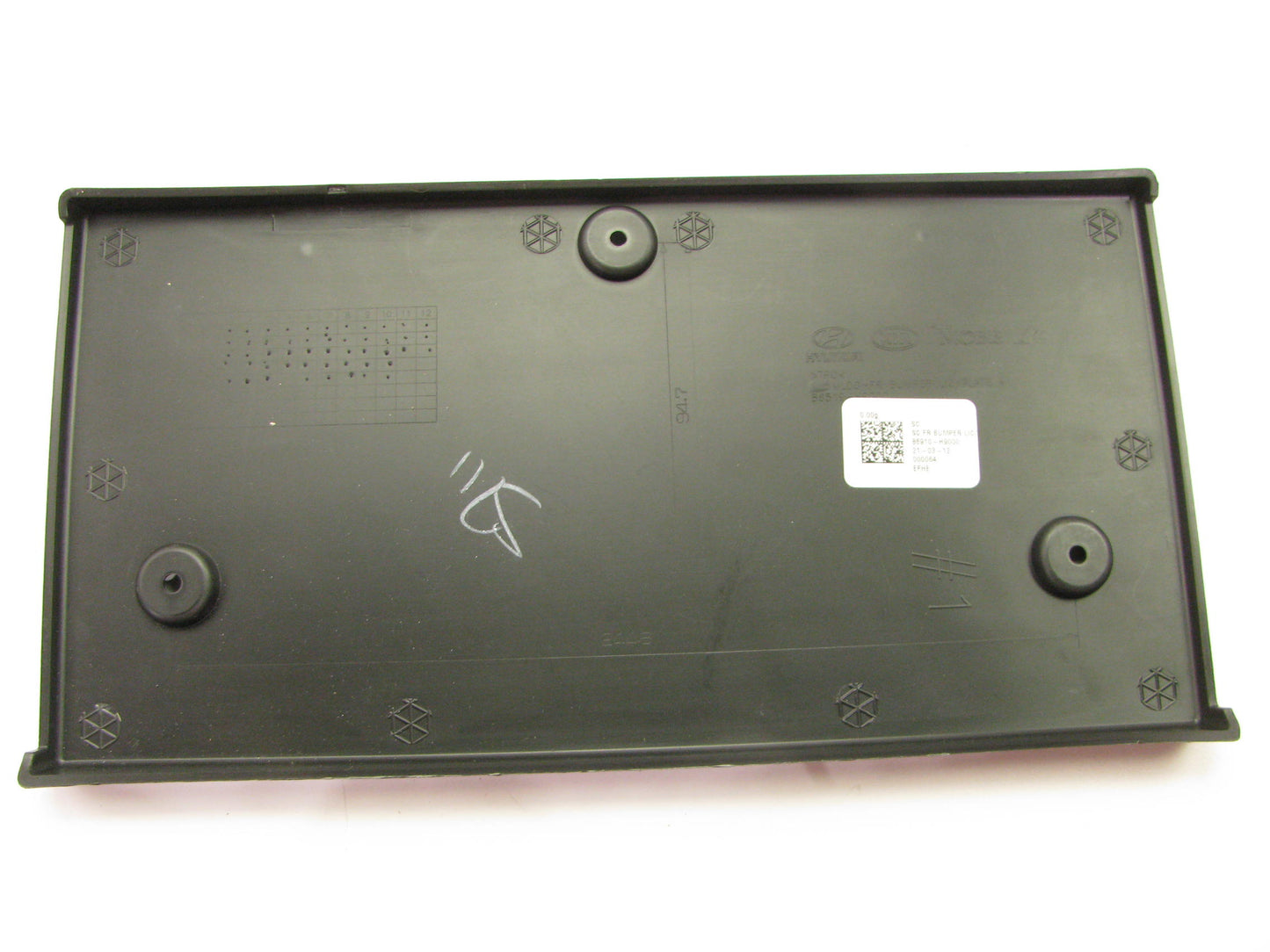 NEW GENUINE 86519H9000 FRONT Bumper License Plate Bracket OEM For 18-20 Kia Rio