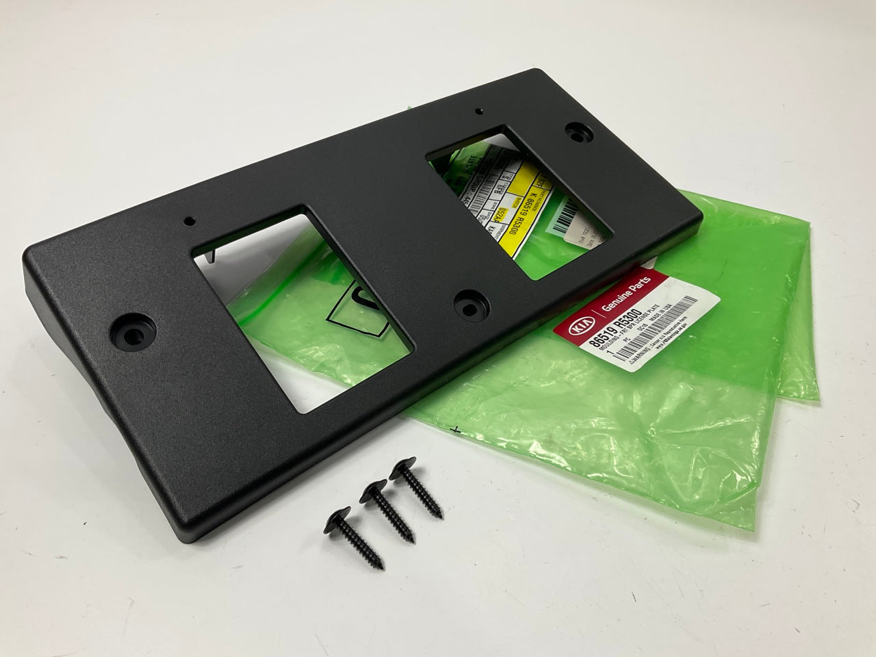 Front Bumper License Plate Mount Bracket OEM For 2021-24 Kia Sorento 86519R5300