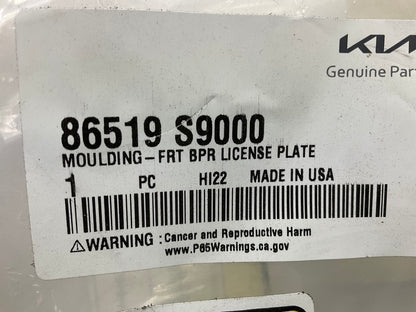 NEW Front License Plate Bracket OEM For 2020-2022 Kia Telluride 86519S9000