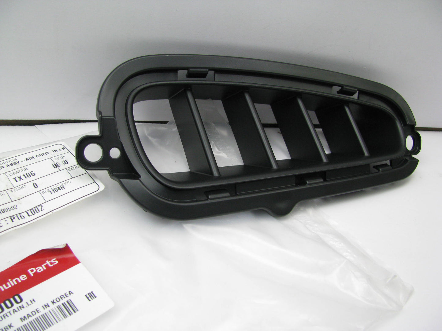 NEW Front Bumper Left Drivers Side Vent Air Grille OEM For 2018-2021 Kia Stinger