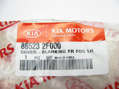 FRONT LEFT DRIVERS SIDE Fog Light Lamp Hole Cover OEM For 2004-2006 Kia Spectra