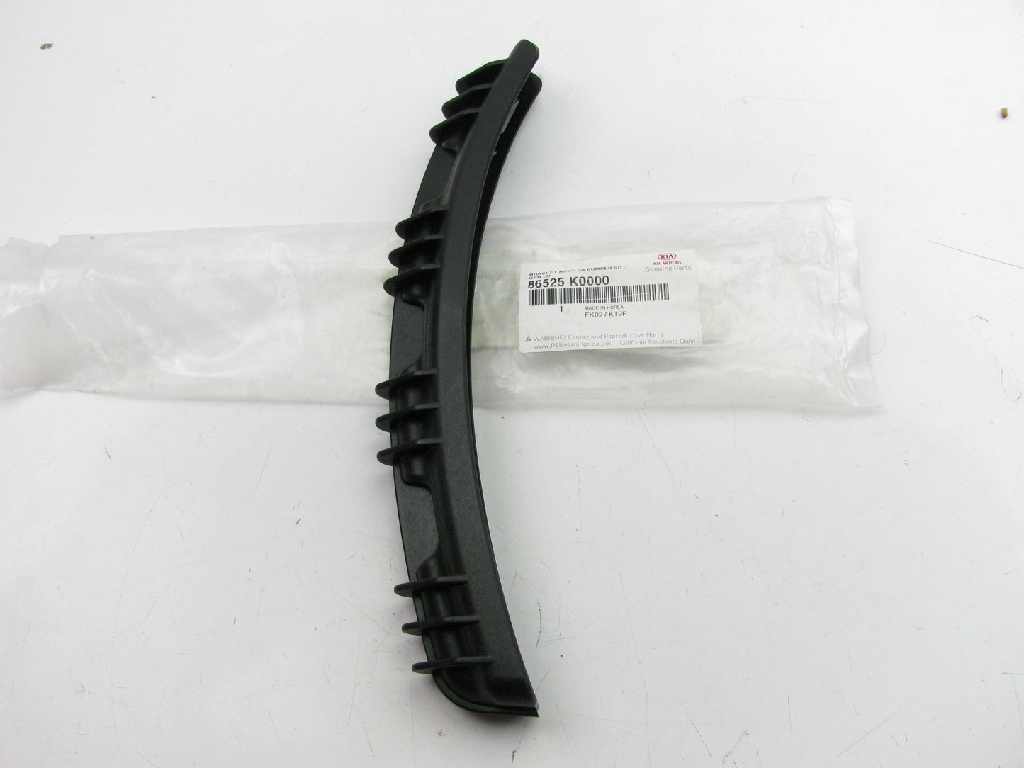 Front Bumper, Left Drivers Inner Bracket OEM For 2020-2022 Kia Soul 86525K0000